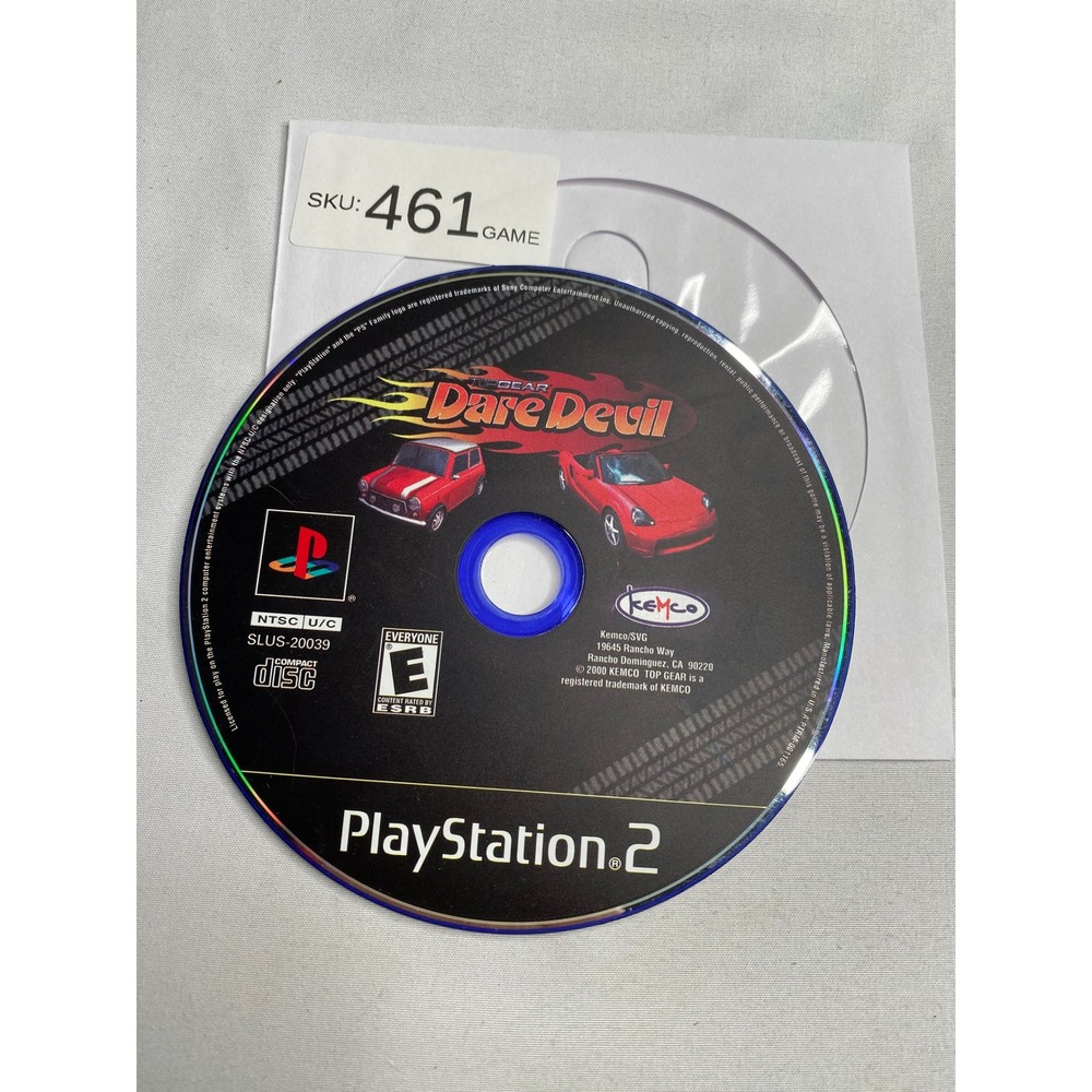 Top Gear Dare Devil Sony PlayStation 2